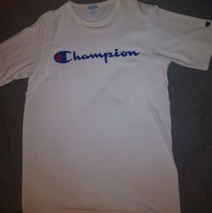 White champion shirt